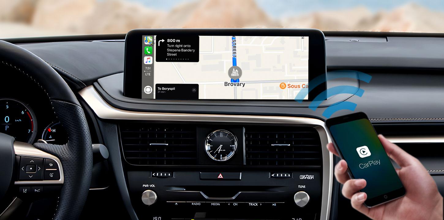 multimedia carplay android bluetooth for lexus